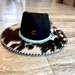 Cowhide Charlie 1 Horse Hat